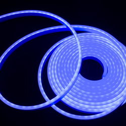 Гибкий неон, =12V, T1, IP64, 6 х 12 мм, 110SMD, 2835, 8W/м, цветной силикон, шаг 9.1 мм